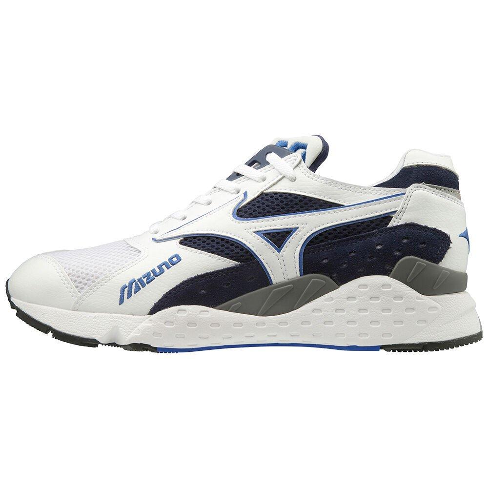 Mizuno Men's Sneakers White/Navy Mondo Control RB-Line Shoes - D1GA201114